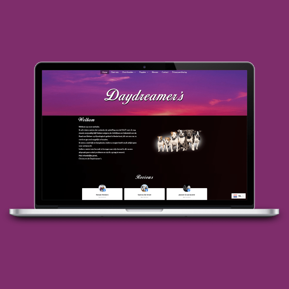 Website Daydreamer's Webdesign