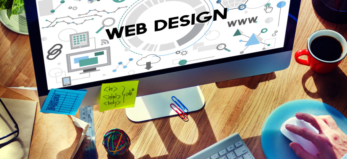 web design technology browsing programming concept