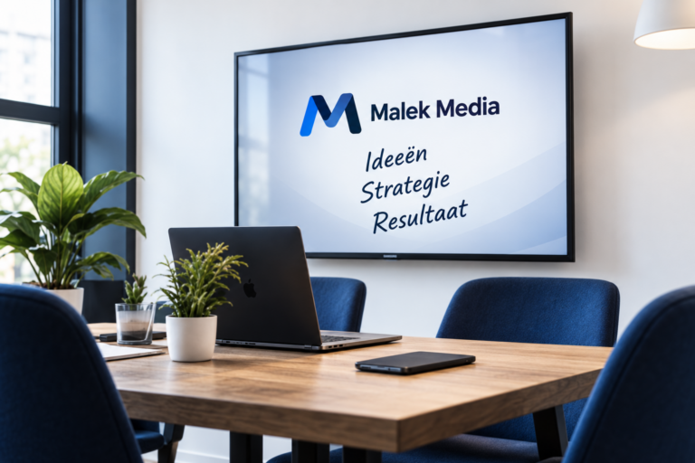 Kennismakingsgesprek bij Malek Media in Heerlen